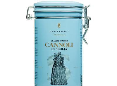 Cannoli di Sicilia Fleur de Sel & Caramel TIN