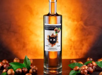 Böser Kater Freche Haselnuss Spirituose 0,5l 40% Vol.