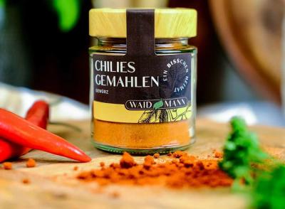 Chilies gemahlen