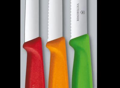 Swiss Classic Gemüsemesser-Set, 3-teilig bunt