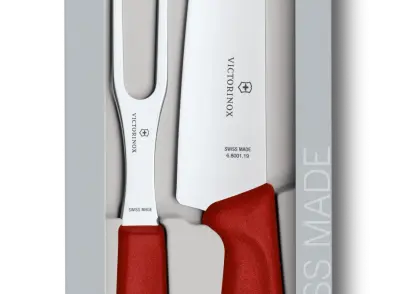 Swiss Classic Tranchier-Set, 2-teilig rot