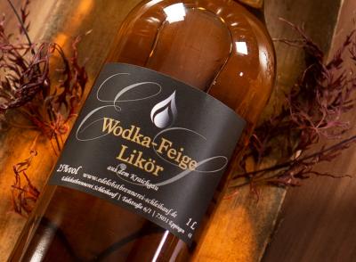 Edelobstbrennerei Schleihauf Wodka-Feige Likör 25% Vol.